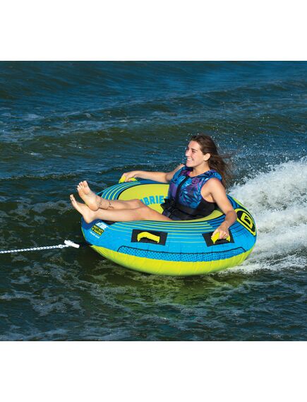 Баллон буксировочный 1-местный O'Brien LE TUBE 1 BLU/YLW, img 3