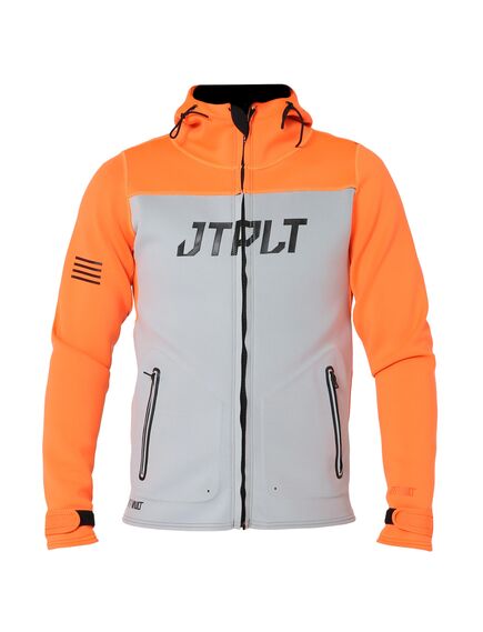 Гидрокуртка мужская с капюшоном Jetpilot RX Vault Tour Coat orange S24, Размер (гидроодежда): 14 (XL)