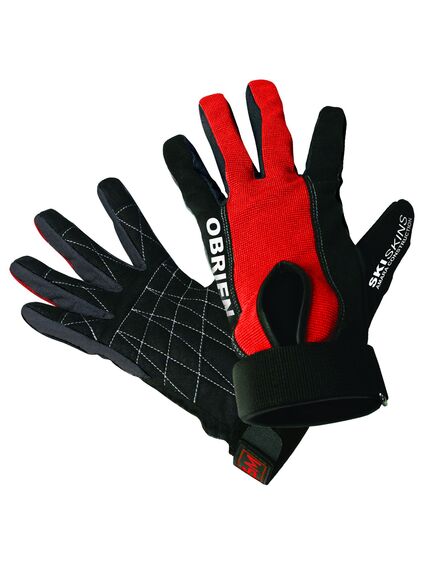 Перчатки O'Brien Ski Skin Blk/Red S18, Размер: 4 (2XS)