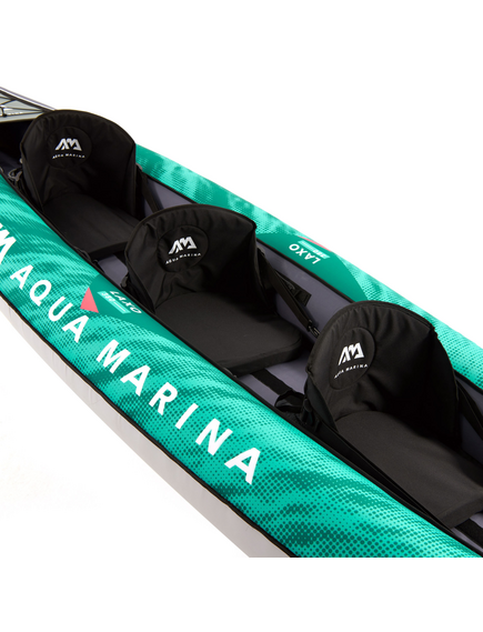Каяк надувной трехместный с веслами Aqua Marina Laxo-380 S23, img 11