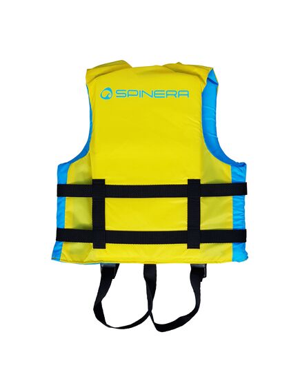Спасательный жилет нейлон для каяка/SUP-доски Spinera Aquapark/Kayak/SUP Nylon - 50N Yellow/Aqua S24, Размеры (жилеты): 8-10 (S/M), img 2