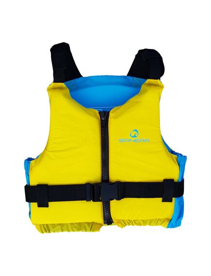 Спасательный жилет нейлон для каяка/SUP-доски Spinera Aquapark/Kayak/SUP Nylon - 50N Yellow/Aqua S24, Размеры (жилеты): 8-10 (S/M), img 4