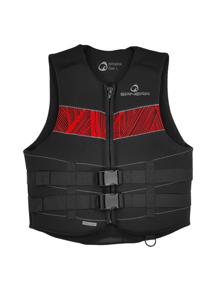 Спасательный жилет неопрен Spinera Relax 2 Neopren Vest - 50N Black/Red S23, Размеры (жилеты): 10 (M)