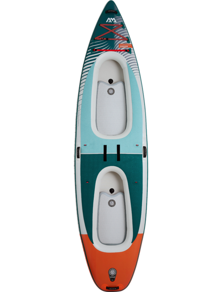 Каяк/SUP-доска надувная с веслом двухместная Aqua Marina Cascade Tandem 13'2" S24, img 9