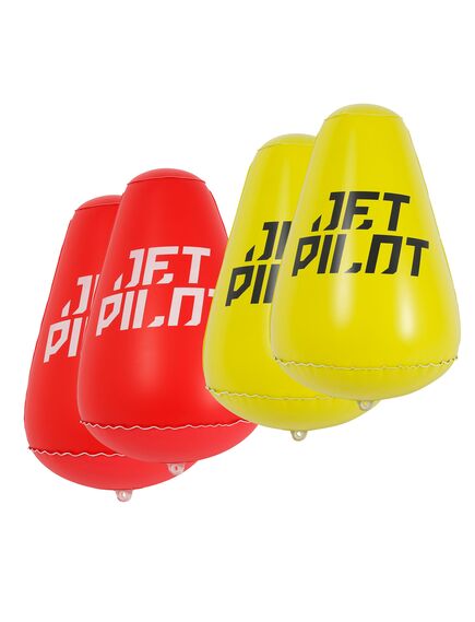 Буй (4 шт.) Jetpilot 4 Pack Training Buoy yellow/red S23