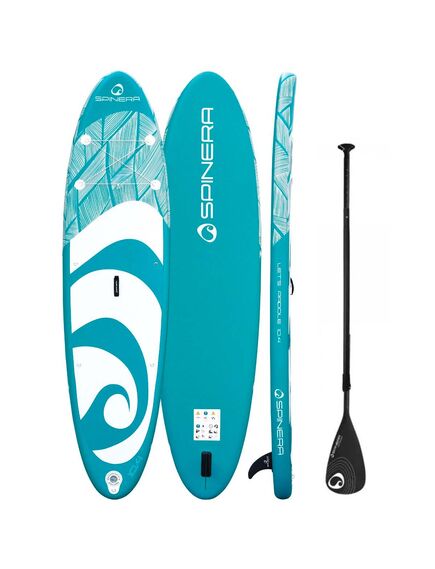 SUP-доска надувная с веслом Spinera Let's Paddle 10'4 Teal HDDS S22, img 2