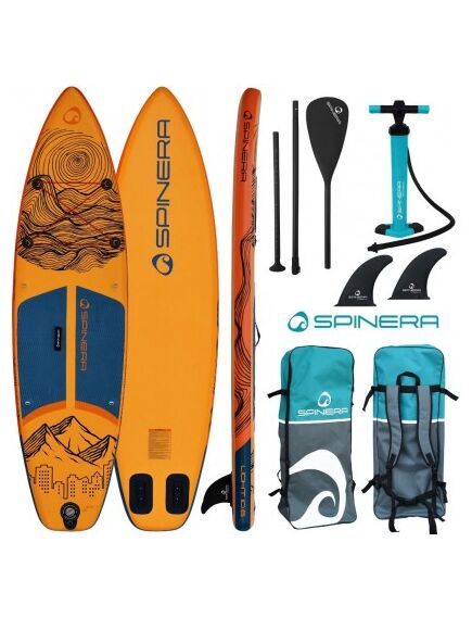 SUP-доска надувная с веслом Spinera Light 10'6 Strong Orange ULT S22