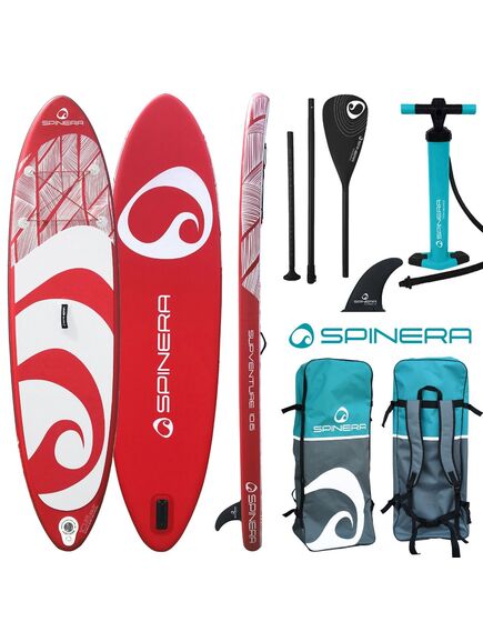 SUP-доска надувная с веслом Spinera Supventure 10'6 Red DLT S22