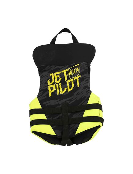 Спасательный жилет неопрен детский Jetpilot Cause Kids ISO 100N Neo Vest Black/Yellow S22, Размеры (жилеты): Дет 6 (S), img 2