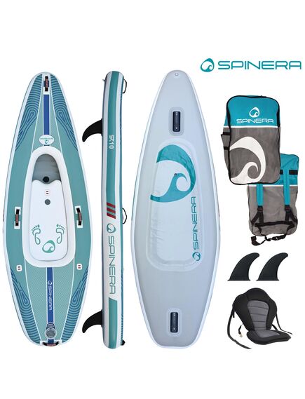 Каяк/SUP-доска надувная 1-местная Spinera SK 10'0" Teal/Grey/White DLT/HDDS S23