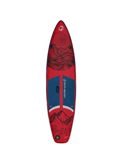 SUP-доска надувная с веслом для туризма Spinera Light 11'2" Bordeaux Red SL ULT S23, img 2