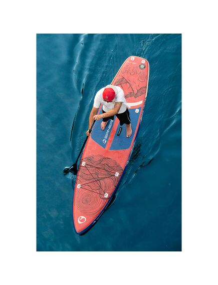 SUP-доска надувная с веслом для туризма Spinera Light 11'2" Bordeaux Red SL ULT S23, img 6