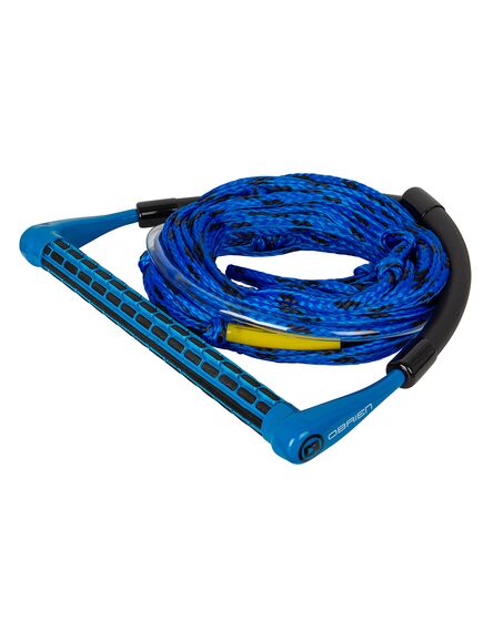 Фал с рукояткой для вейкбординга O'Brien ROPE WAKE COMBO 4 SECTION POLY-E BLUE S23