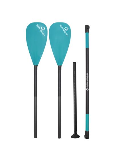 Весло для SUP-доски/каяка Spinera Sup/Kayak Deluxe 4pcs Fiberglas/Reinforced Nylon Teal S24