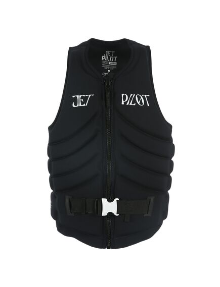 Спасательный жилет неопрен мужской Jetpilot Quantum X F/E Neo Vest Cory black S24, Размеры (жилеты): 10 (M)