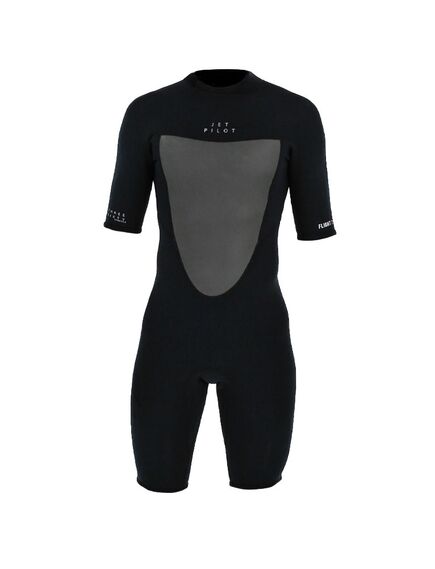 Гидрокостюм мужской короткий Jetpilot Flight 2X2 BZ Springsuit black/black S23, Размер (гидроодежда): 16 (2XL)