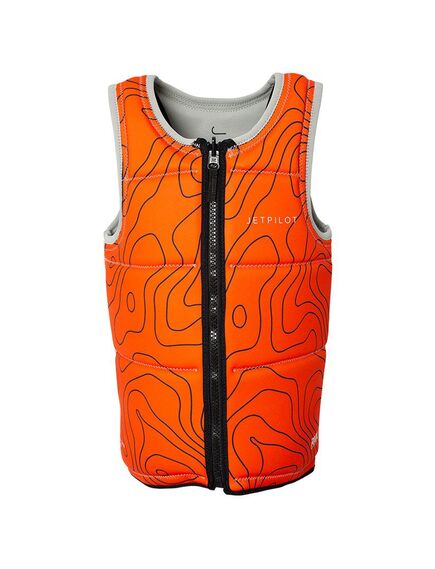 Спасательный жилет неопрен мужской Jetpilot Rival Reversible FE Neo Vest Grey/Orange S22, Размеры (жилеты): 12 (L)