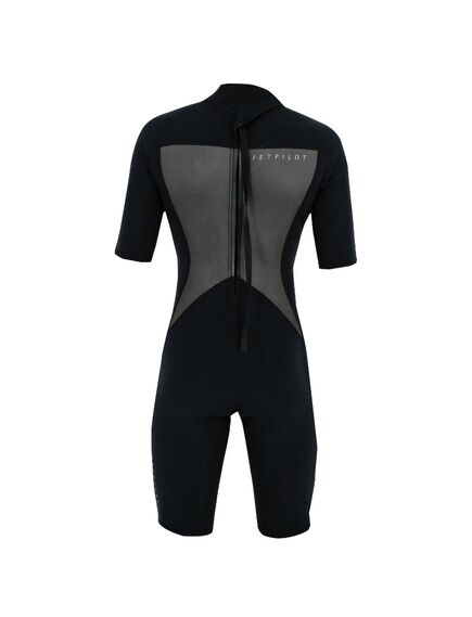 Гидрокостюм детский короткий Jetpilot Flight Youth 2/2mm Springsuit black S23, Размер (гидроодежда): Дет 8 (M), img 2