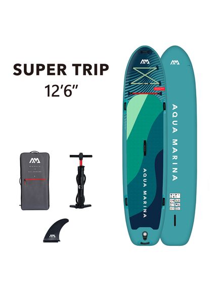 SUP-доска надувная семейная Aqua Marina Super Trip 12'6" S24