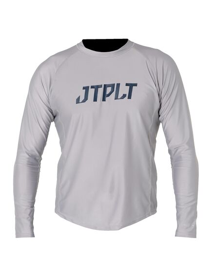 Гидромайка мужская длинный рукав Jetpilot RX Vault Race Jersey grey S24, Размер (гидроодежда): 10 (M)