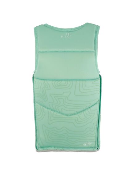 Спасательный жилет неопрен женский Jetpilot Allure F/E Ladies Neo Vest mint S24, Размеры (жилеты): 8 (S), img 2