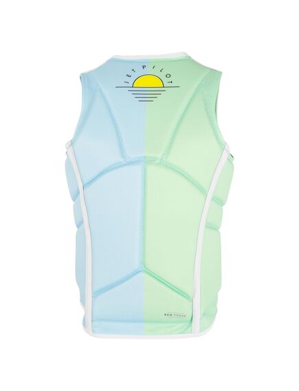 Спасательный жилет неопрен женский Jetpilot Pacer X1 Ladies Neo Vest mintblue S24, Размеры (жилеты): 14 (XL), img 2