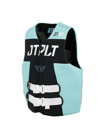 Спасательный жилет неопрен женский для гидроцикла Jetpilot RX F/E Neo ISO 50N Vest black/teal S24, Размеры (жилеты): 12 (L), img 2