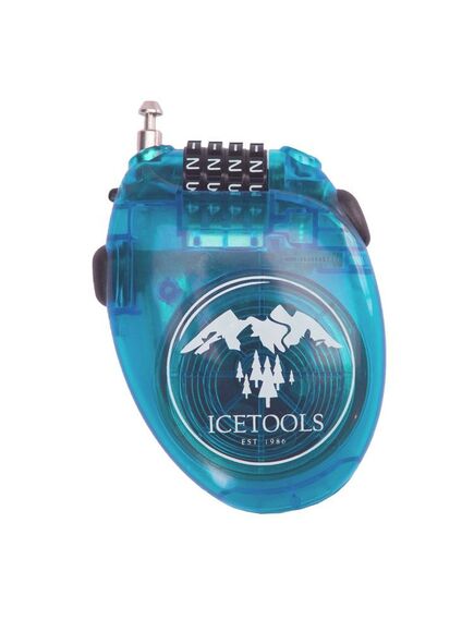 Замок кодовый ICETOOLS Mr.Lock clear blue F18