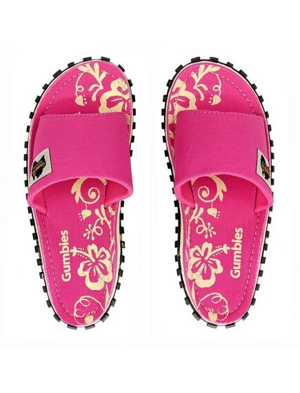 Шлепки женские Gumbies Slide PINK HIBISCUS S20, Размеры (обувь): 37,0 (4)