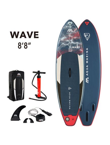 SUP-доска надувная для сёрфинга Aqua Marina Wave 8'8" S23