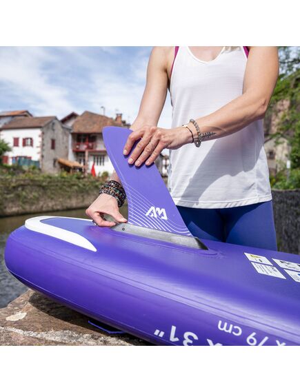 Плавник SAFS гоночный для SUP-доски Aqua Marina Racing Fin with AM logo (Purple) S23, img 4