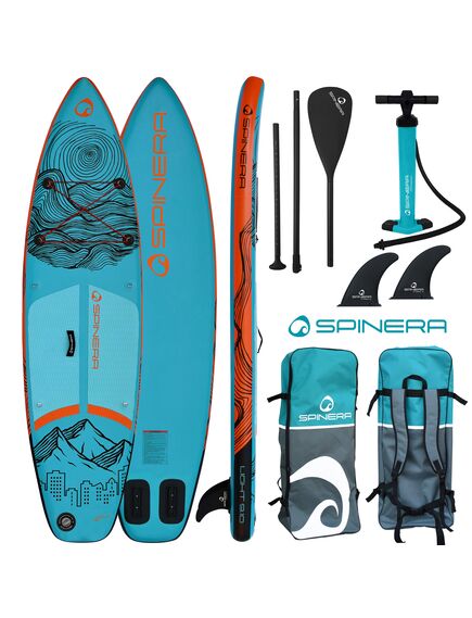 SUP-доска надувная с веслом для туризма Spinera Light 9'10" Electric Blue SL ULT S23