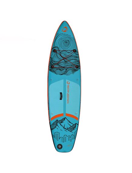 SUP-доска надувная с веслом для туризма Spinera Light 9'10" Electric Blue SL ULT S23, img 2