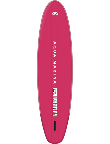 SUP-доска надувная с веслом Aqua Marina Coral (Raspberry) 10'2", img 2