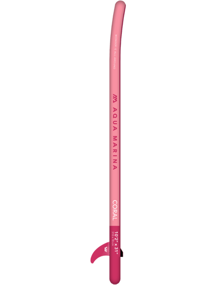 SUP-доска надувная с веслом Aqua Marina Coral (Raspberry) 10'2", img 4