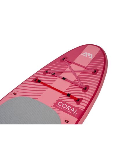 SUP-доска надувная с веслом Aqua Marina Coral (Raspberry) 10'2", img 8