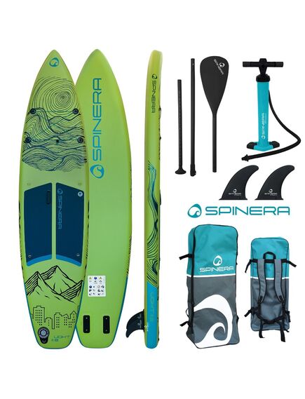 SUP-доска надувная с веслом Spinera Light 11'8 Green ULT S22