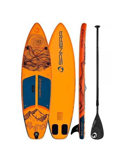 SUP-доска надувная с веслом Spinera Light 10'6 Strong Orange ULT S22, img 2