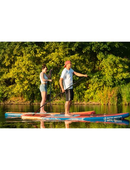 SUP-доска надувная с веслом для туризма Spinera Light 10'6" Strong Orange SL ULT S23, img 6