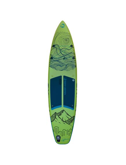 SUP-доска надувная с веслом для туризма Spinera Light 11'8" Green SL ULT S23, img 2