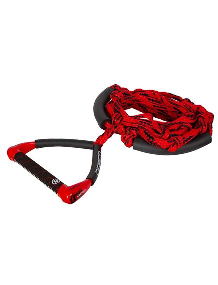 Фал с рукояткой для вейксерфинга O'Brien ROPE PRO SURF 10" RED S23