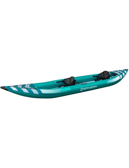 Каяк надувнной 2-местый для туризма Spinera Hybris 410 Teal/Grey/White PVC/HDDS S23, img 5