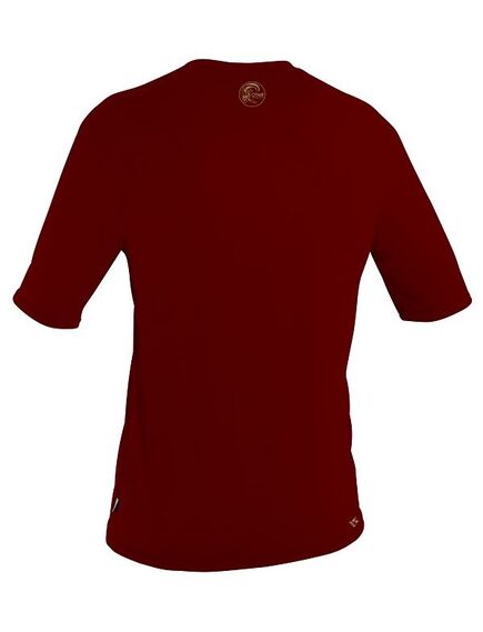 Гидромайка мужская короткий рукав SKINS SURF TEE DARK RED (097), Размер (гидроодежда): 8 (S), img 2