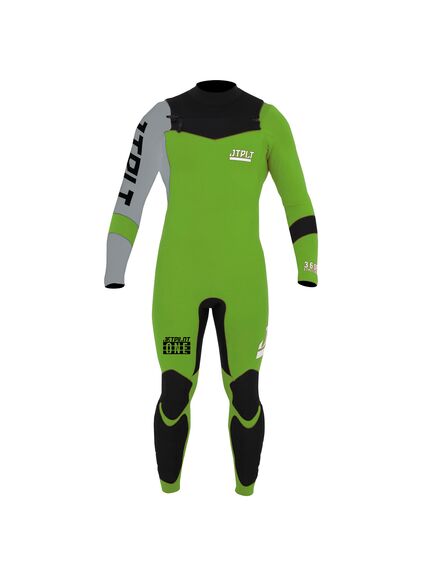 Гидрокостюм мужской длинный Jetpilot RX One GBS 3/2 Fullsuit Green/Black S22, Размер (гидроодежда): 10 (M)