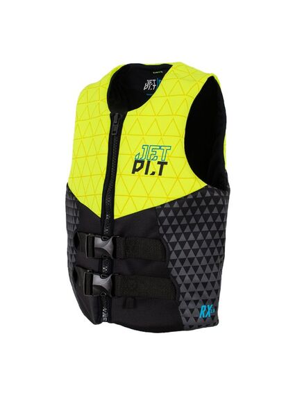 Спасательный жилет для гидроцикла неопрен детск. Jetpilot RX Youth Neo Vest ISO 50N Black/Yellow S22, Размеры (жилеты): Дет 10 (L)