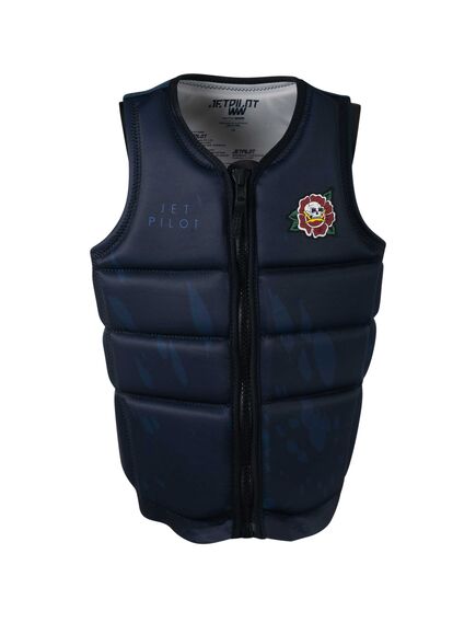 Спасательный жилет неопрен детский Jetpilot X1 Boys Neo Vest navy S23, Размеры (жилеты): Дет 12 years (165 cm)