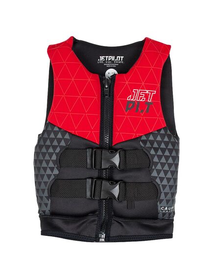 Спасательный жилет нейлон детский Jetpilot Cause Youth ISO 50N Neo Vest red S24, Размеры (жилеты): Дет 14 years (168 cm)