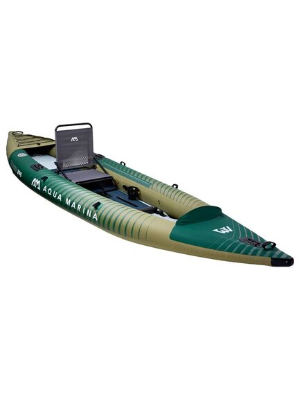 Каяк надувной одно - двухместный для рыбалки Aqua Marina Caliber-398 S23, img 4