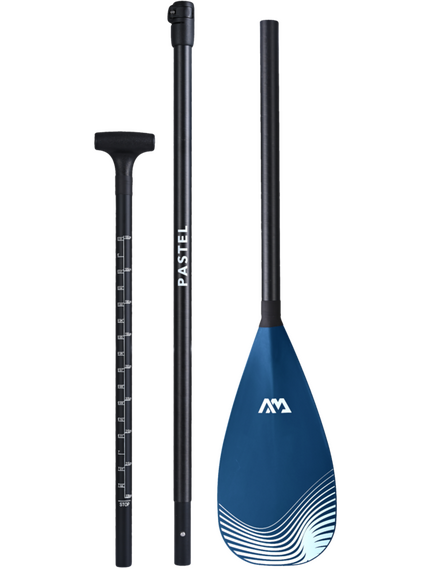 Весло для SUP-доски Aqua Marina PASTEL (Navy) Fiberglass/Carbon (3 PCS) S24, img 2