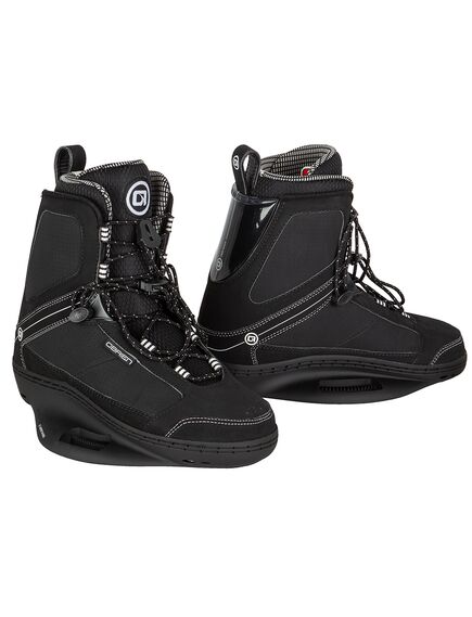 Крепления для вейкборда мужские O'Brien INFUSE BLK/WHT S22, Размер (крепления для вейка): 4-6